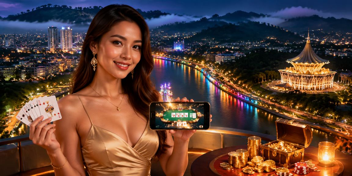 Permainan rummy gaya Melayu popular di Kuching